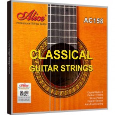 Комплект струн для классической гитары, посеребренные, среднее натяжение, Alice