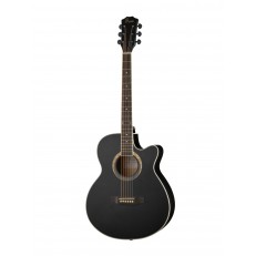 Акустическая гитара, черная, Foix