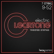 Heavy Series Комплект струн для 7-струнной электрогитары, никелированные, 9-52, Cleartone