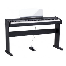 Цифровое пианино, черное, со стойкой (2 коробки) Orla