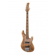 GB Series Бас-гитара 5-струнная, цвет натуральный, с чехлом, Cort