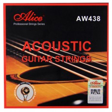 Комплект струн для акустической гитары, фосфорная бронза, 10-47, Alice