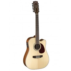 MR Series Электро-акустическая гитара 12-струнная, с вырезом, цвет натуральный, Cort