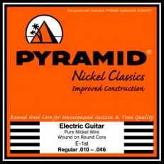 Nickel Classics Комплект струн для электрогитары, никель, 11-48, Pyramid