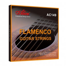 Комплект струн для классической гитары, среднее натяжение, посеребренные, Alice