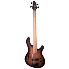 Artisan Series Бас-гитара безладовая, коричневый санберст, Cort
