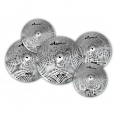 Mute Silver Комплект тарелок с уменьшенной громкостью звучания 14, 16, 18, 20" Arborea
