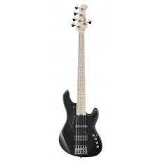GB Series Бас-гитара, 5-струнная, черная, Cort