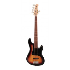 GB Series Бас-гитара 5-струнная, санберст, Cort