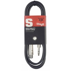 Аудио кабель STAGG SAC3PSXF DL